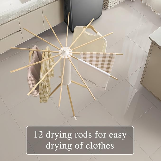LEQ Drying Rack Portable, Foldable Drying Rack Clothing - Image 3