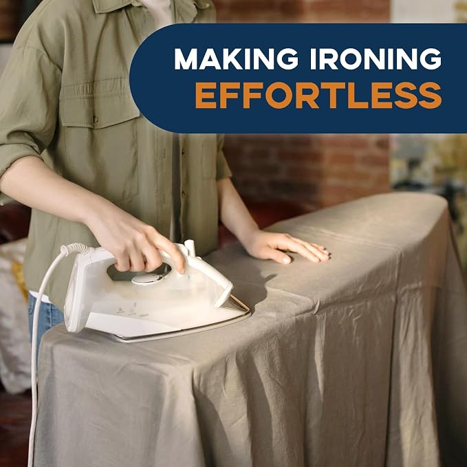 Ironing Board Full Size, RAINHOL 54"x13" Heavy Duty Compact Ironing Board - Image 6