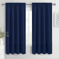 DWCN Navy Blue Blackout Curtains by DWCN