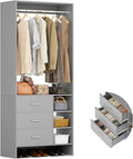 Aheaplus 2.5FT Closet System by Aheaplus