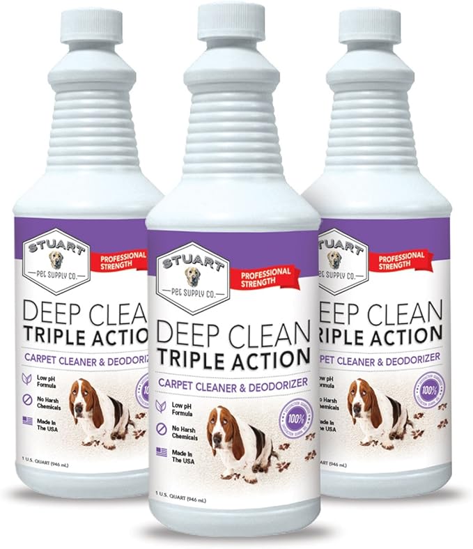 Professional Strength Deep Clean 3X Carpet Cleaner Solution & Deodorizer - Image 5