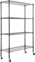 VEVOR Storage Shelving Unit, 4-Tier Adjustable Storage Shelves, Metal Shelves by VEVOR