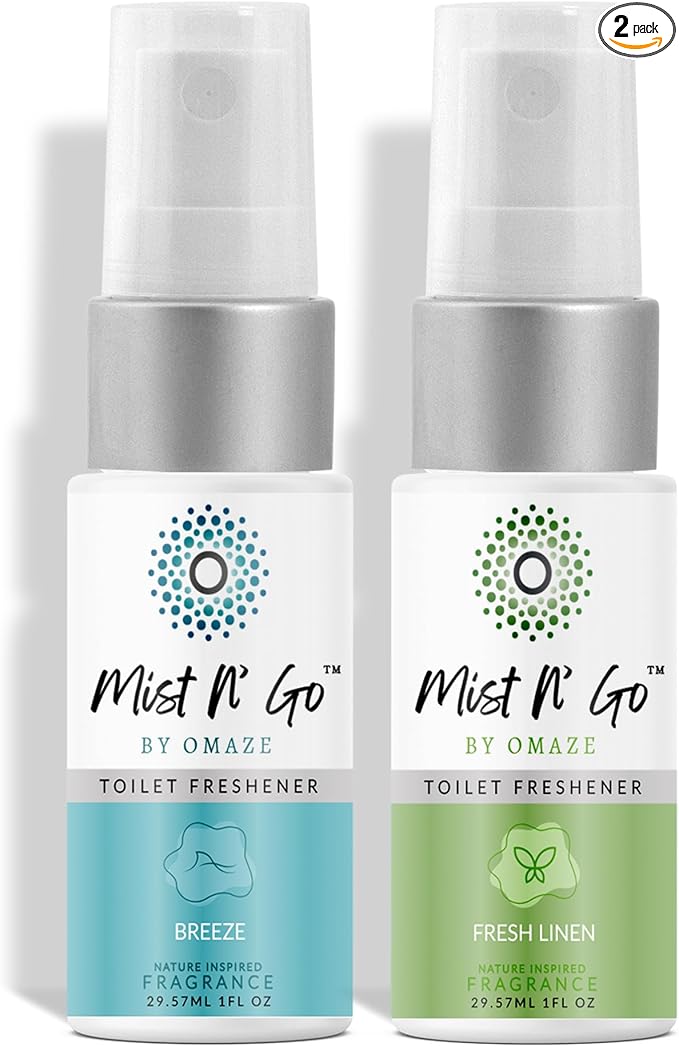 Mist N’ Go by Omaze Travel Bathroom Spray by MISTNGO