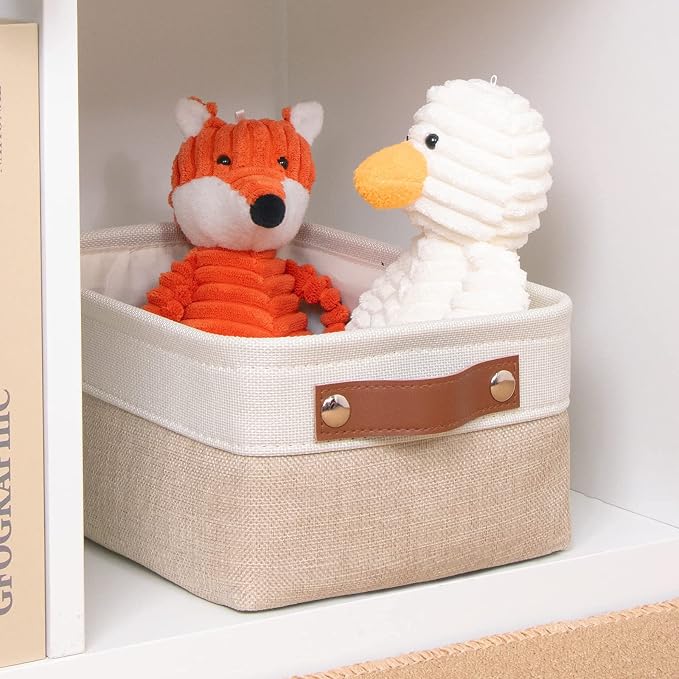DULLEMELO Small Collapsible Fabric Basket - Image 3
