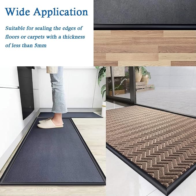 Floor Transition Strip Self Adhesive Carpet & Flooring Transitions Edging Trim - Image 5