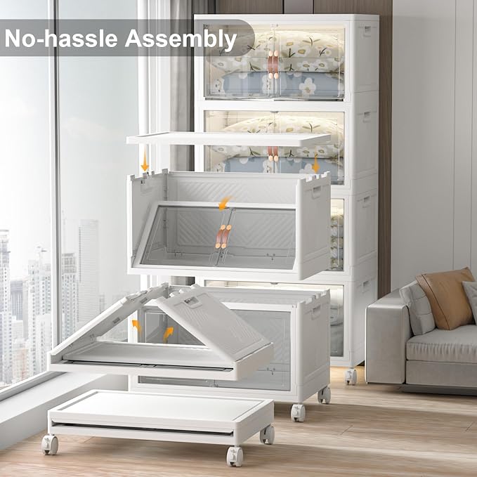 Extra Large Stackable Storage Bins - Image 5