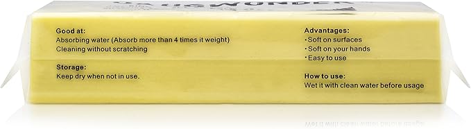 Cleaning Sponge Super Absorbent Water Durable ^~ You Know 17.5×7.5×3.5 cm Use - Image 4