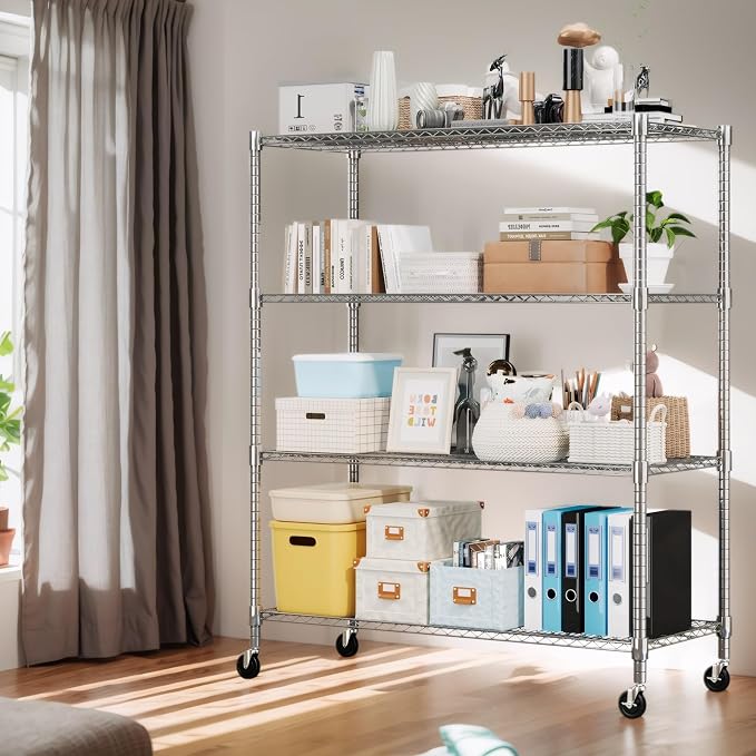 Himimi Storage Shelves 60"W Wire Shelving - Image 2