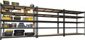 PrimeZone 3 Pack Heavy Duty Adjustable 5 Tier Garage Storage Shelves by PrimeZone