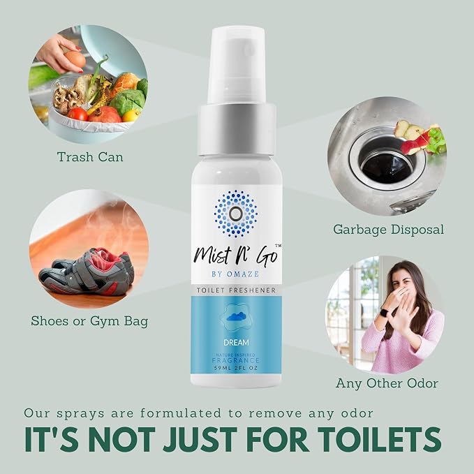 Mist N' Go by Omaze Travel Toilet Spray - Image 5