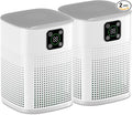 2 Pack Air Purifiers for Home Bedroom up to 650ft², Honeyuan H13 HEPA Air by HONEYUAN