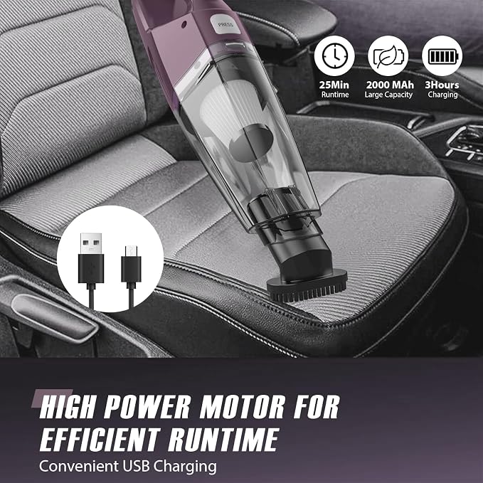 Handheld Vacuum Cordless – Car Vac Portable - Image 7