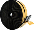 High Density Foam Weather Stripping Door Seal Strip Insulation Tape Roll by DualplexTalvania
