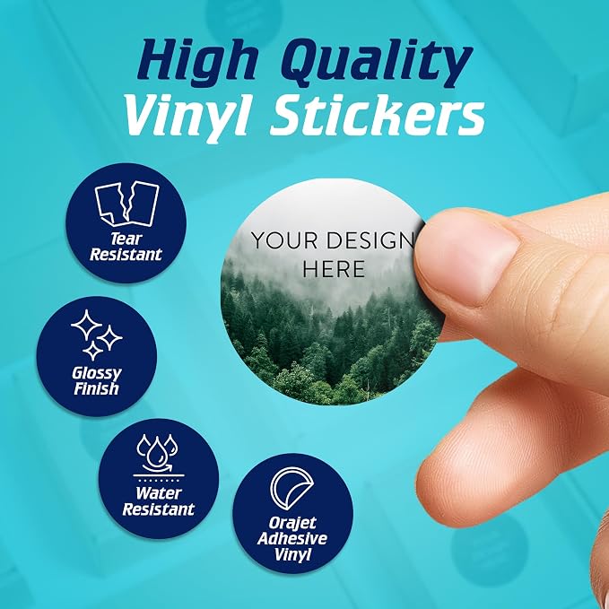 100 Custom Vinyl Stickers - Image 3