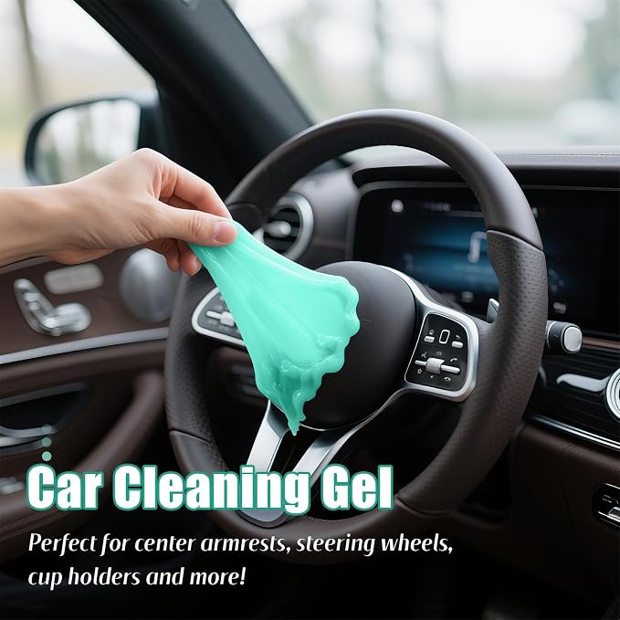ASFSKY Car Cleaning Gel Cleaning Putty Universal Dust Cleaning Car Interior - Image 9