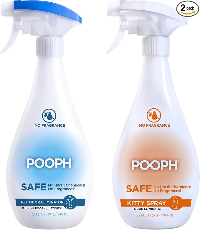 POOPH Pet Odor Eliminator and Litter Box Deodorizer by Pooph