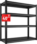 Raybee 40" W Garage Shelving Heavy Duty Storage Shelves 56.9" H Metal Shelving by Raybee