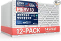 BNX TruFilter 14x24x1 Air Filter MERV 13 by BNX
