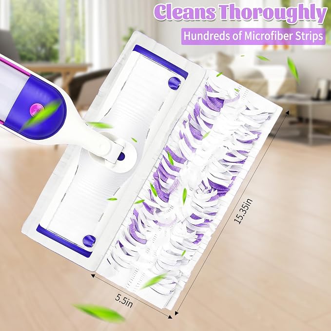 36 Pack Disposable Mop Pads for Swiffer Power Mop Pads, Replacement for Swiffer - Image 2