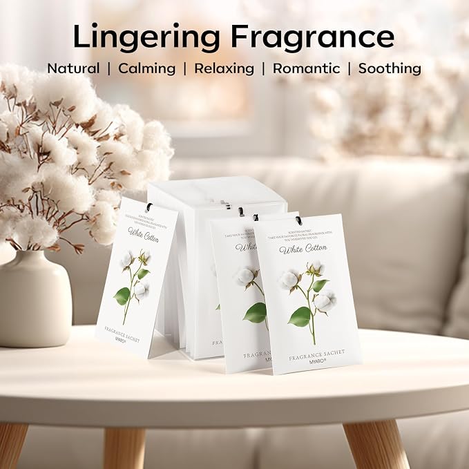 12 Packs Scent Sachets for Closet Clothes Storage - Image 7