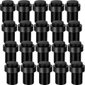 Chumia 20 Pcs Door Stopper Mounted Floor Stops Stainless Steel Cylindrical by Chumia