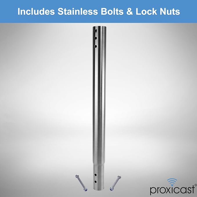 12 inch Stainless Steel Extension Pole - Image 3