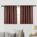 RYB HOME Blackout Curtains for Bedroom, Small Windows Shades Thermal Insulating by RYBHOME