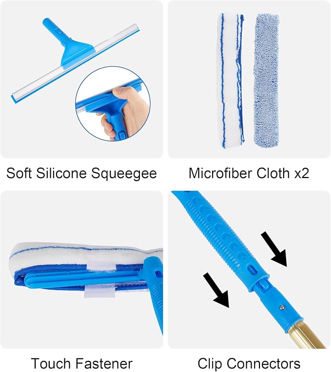 2 in 1 Window Squeegee Cleaning Kit - Image 6