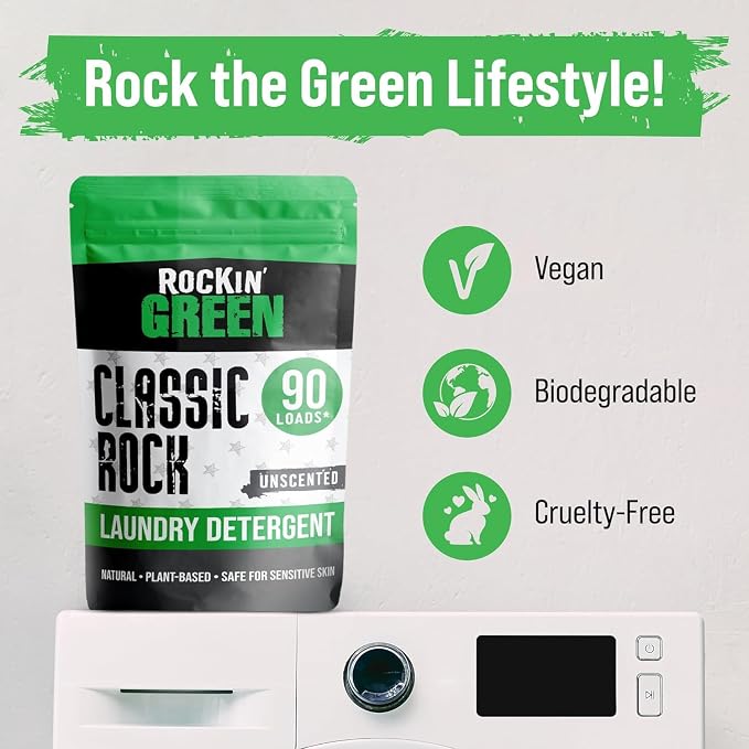 Rockin' Green Classic Rock Laundry Detergent Powder - Image 6