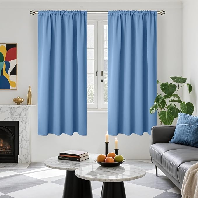 BGment Blackout Curtains 63 Inches Long - Image 4