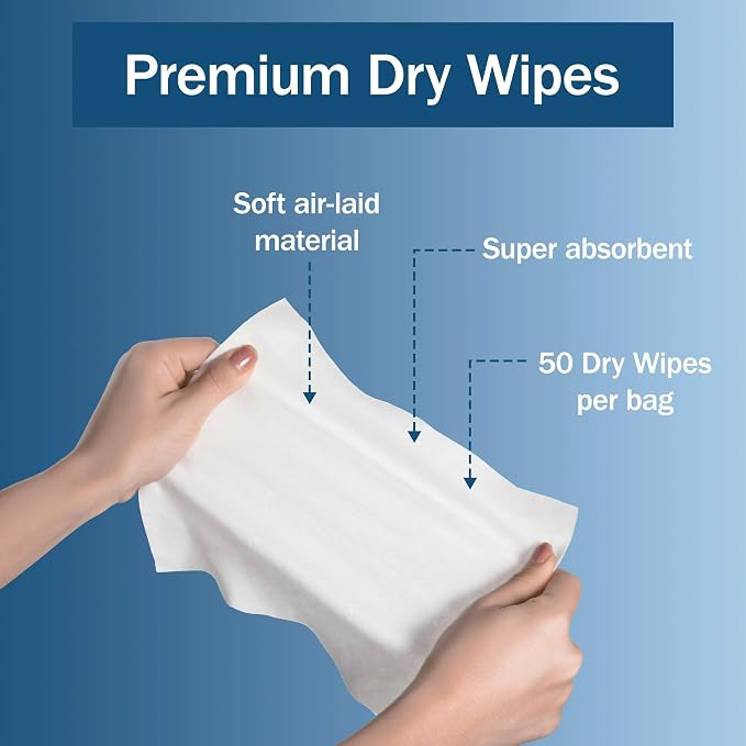 Dry Wipes for Adults - Image 2