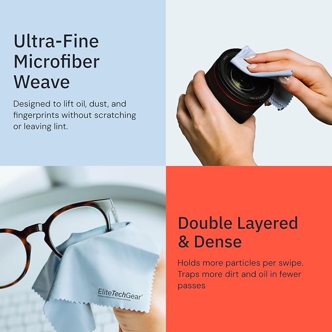 Elite Screens Microfiber Cleaning Cloth - Image 3