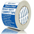 Heavy Duty Carpet Tape Double Sided 3 in x 20YD Rug Tape by KAIWO