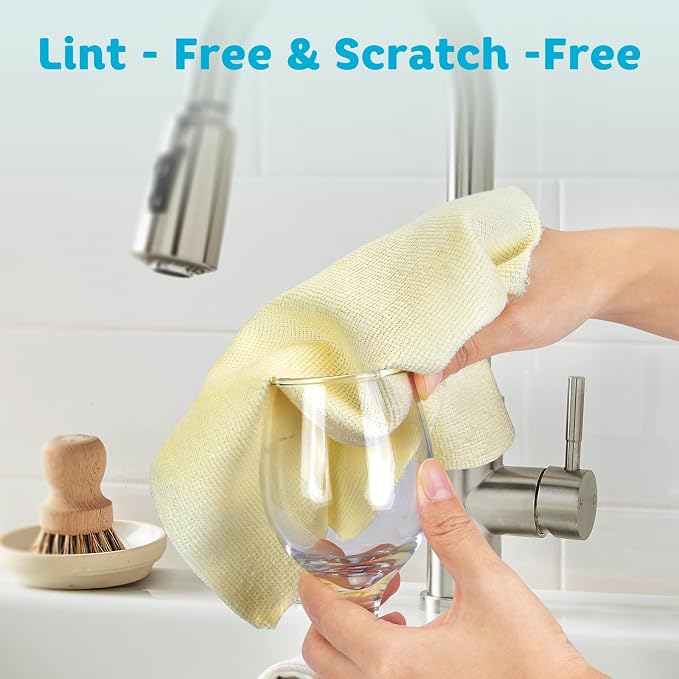 Matthew Microfiber Cleaning Cloth Roll 72Pack Reusable Paper Towels&Washable - Image 6