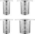 4 PCS Bathroom Sink Drain Strainers, Fit Hole Size from 1.25" to 2.17" by LAPOHI