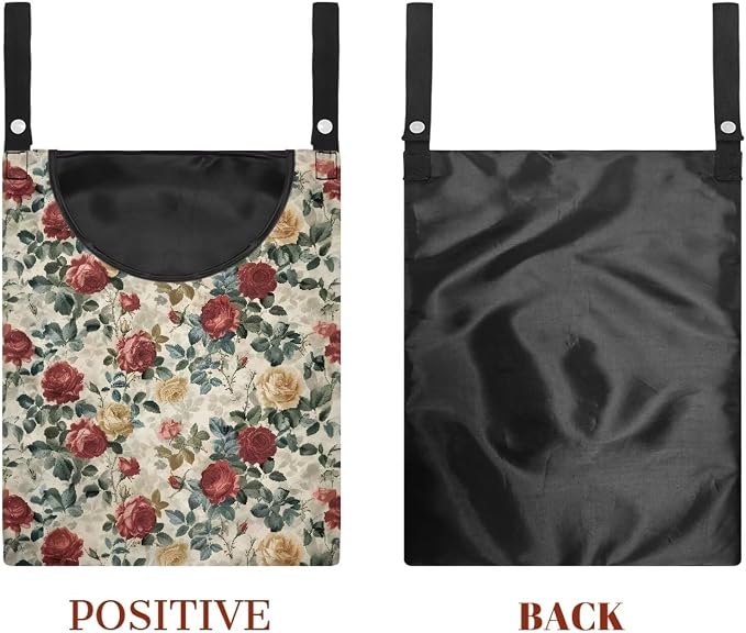 2 Pcs Rose Clothespin Laundry Bag, Clothes Lines - Image 7