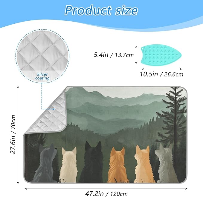 Ironing Mat Portable Ironing Pad Ironing Blanket - Image 2