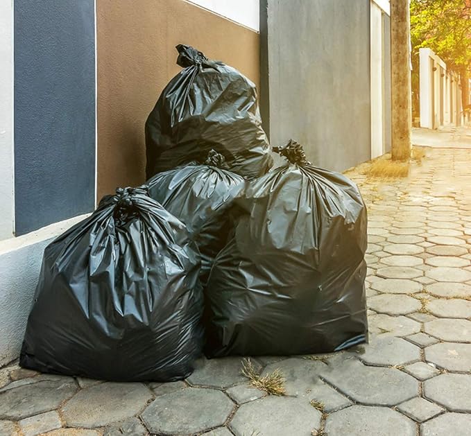 Tasker 30-33 Gallon Trash Bags Heavy Duty Large Black Garbage Bags 30 Gallon - Image 7