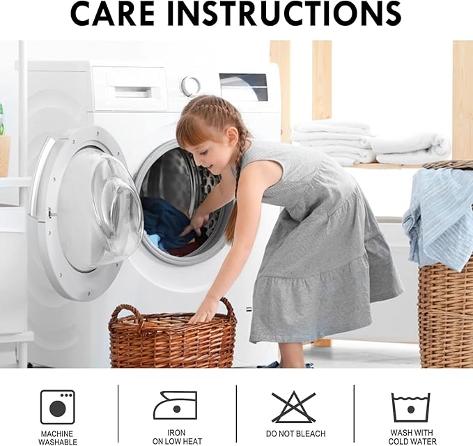 DWCN Christmas Olive Green Room Darkening Blackout Curtains - Image 7