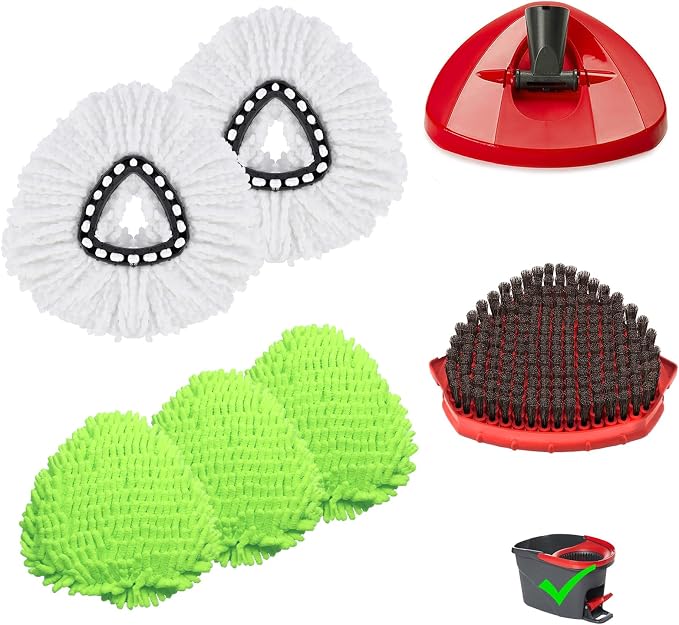 Upgraded Scrub Brush Compatible by BywoBywo