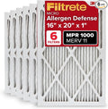 Filtrete 16x20x1 AC Furnace Air Filter, MERV 11, MPR 1000, Micro Allergen by Filtrete