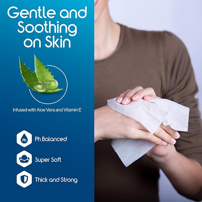 Inspire Adult Wet Wipes, Wash Cloths, Incontinence & Cleansing - Image 5