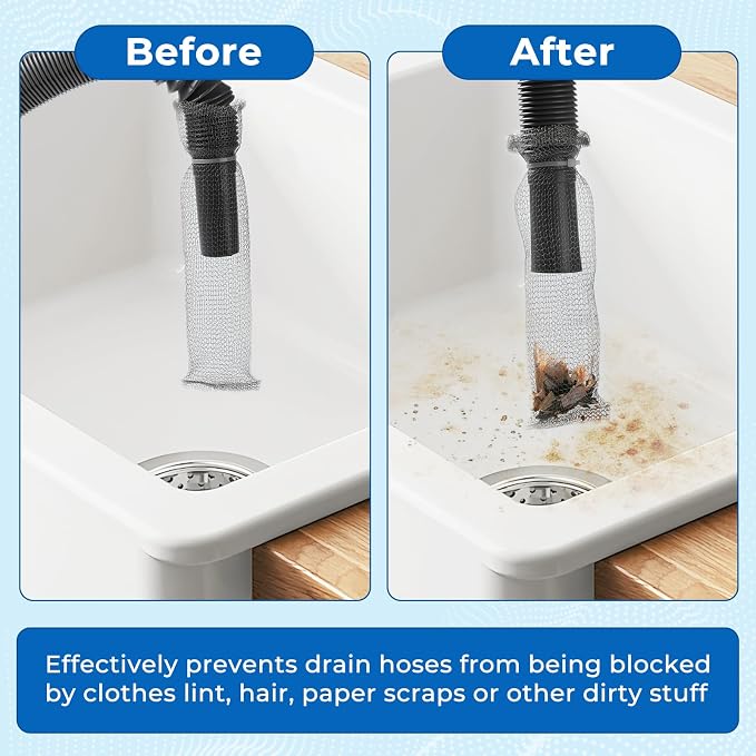 24 PCS Lint Traps, Stainless Steel Lint Catcher - Image 5