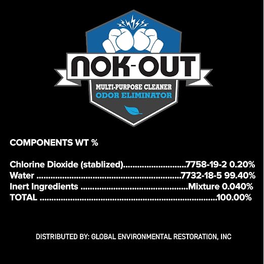 NOK OUT Odor Remover, Pet Deodorizer and Cleaning Spray, Made in the USA - Image 3