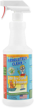 Absolutely Clean Litter Box Cleaner and Deodorizer, Eliminate Odors Quickly by AbsolutelyClean