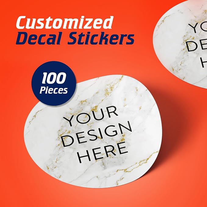 100 Custom Vinyl Stickers - Image 2