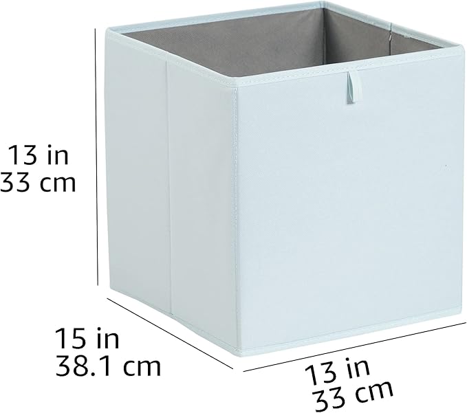 Amazon Basics Cube Organizer Bins, Collapsible Storage Baskets - Image 5