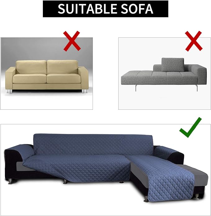 Easy-Going Slipcover for L-Shape & Sectional Couches - Image 4