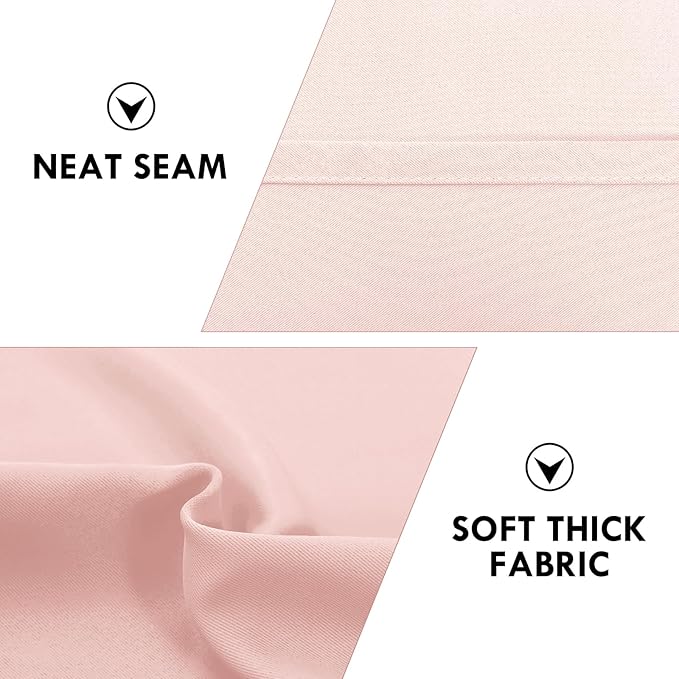 DWCN Blackout Curtains for Living Room Thermal Insulated, Energy Saving & Noise - Image 6