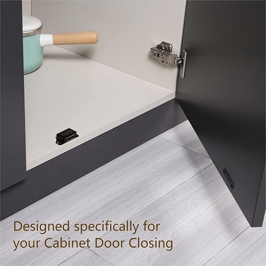 Mousike Cabinet Magnets Magnetic Door Catch Stainless Steel Door Magnet - Image 4